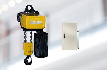 Electric chain hoist frequency controlled GPFU2500 Electric chain hoist with frequency inverter for continuous operation and precise positioning of the load