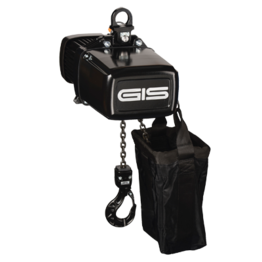 Electric chain hoist LP Setup C1 Chain hoist for scenic presentation with path and load measurement