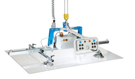 Vacuum handling system for lifting and transporting panels